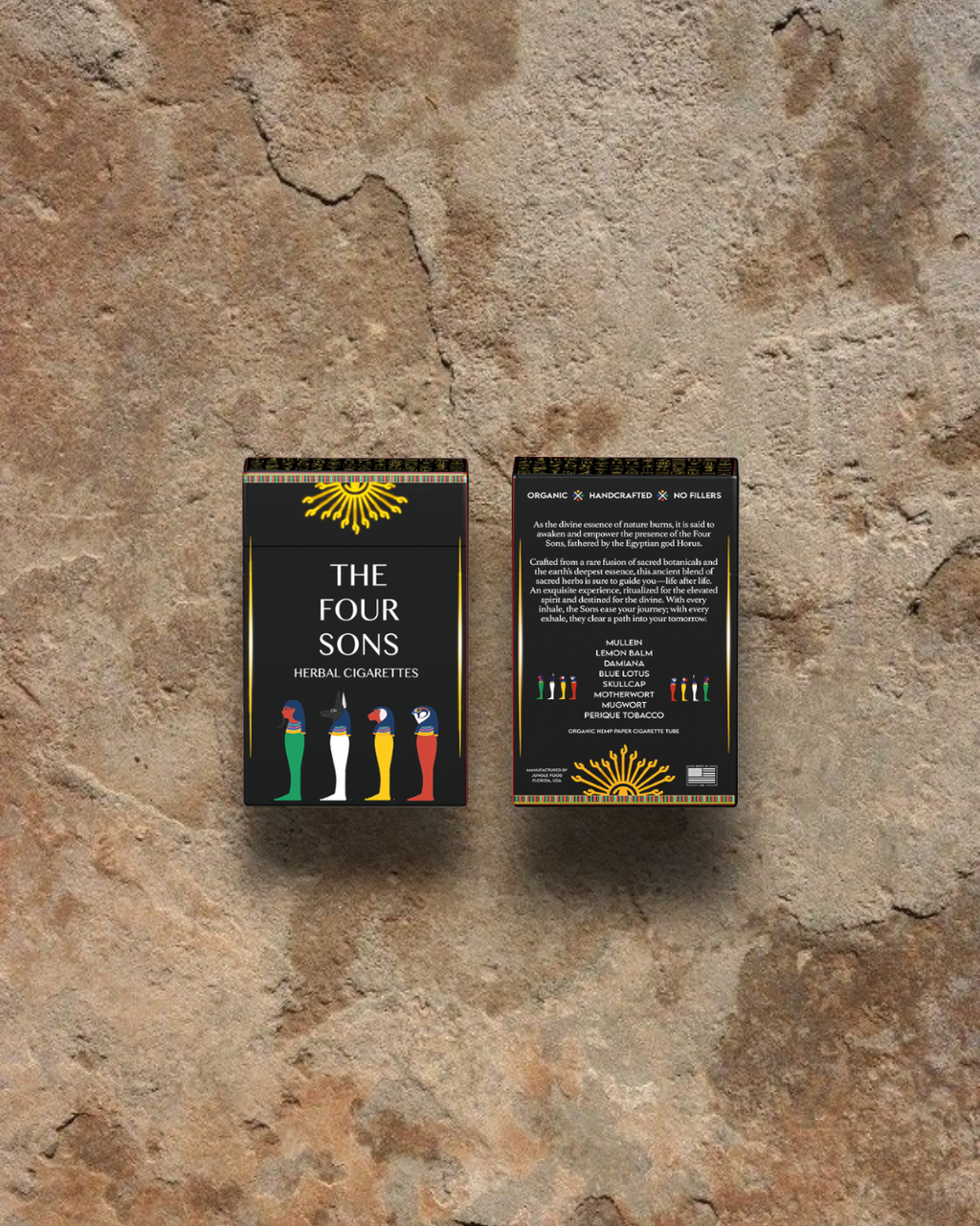 four sons | herbal non tobacco cigarette