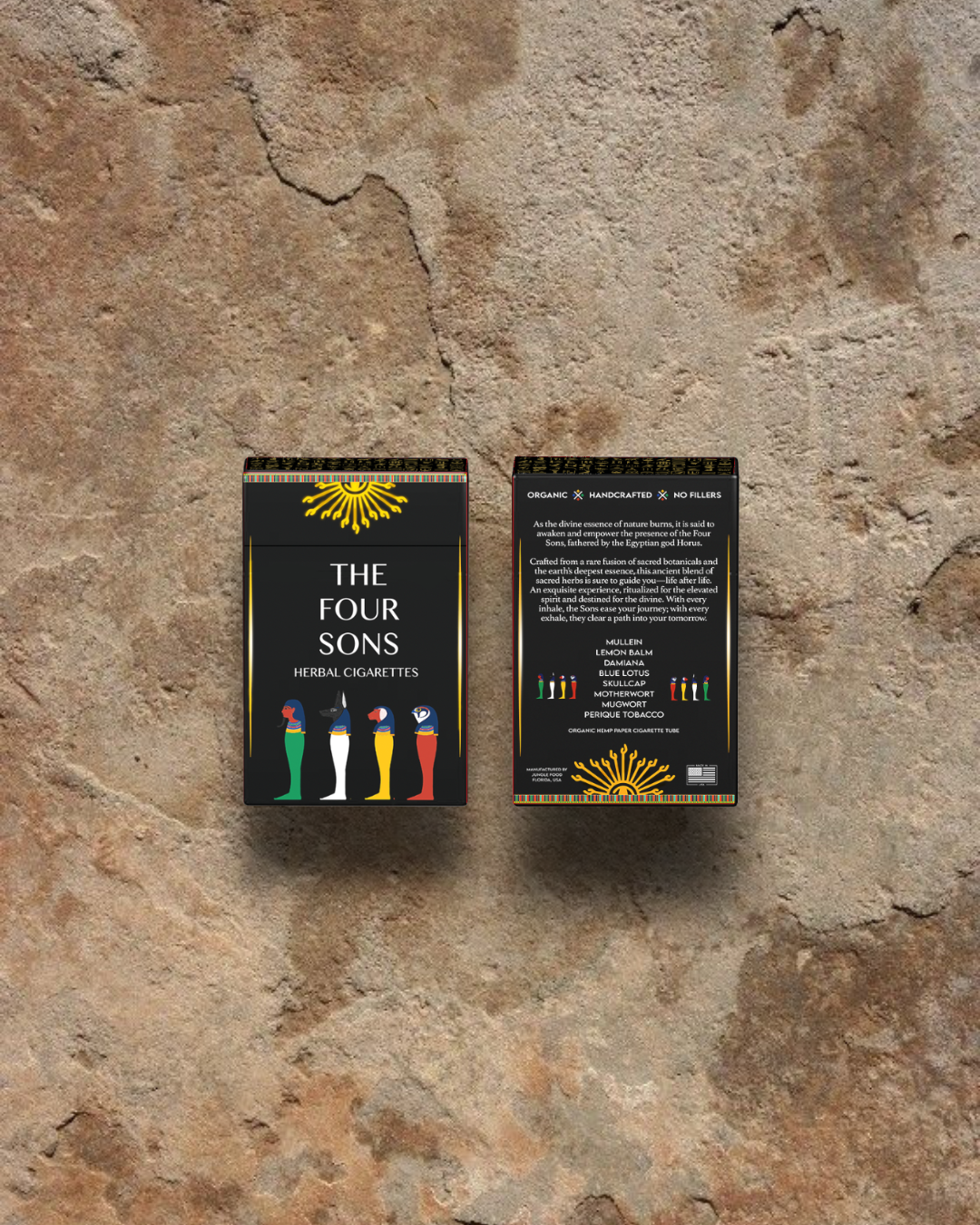 four sons | herbal non tobacco cigarette